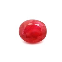 11.51 ct Oval Red Natural Ruby