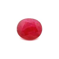 11.87 ct Oval Red Natural Ruby