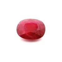 12.18 ct Cushion Red Natural Ruby