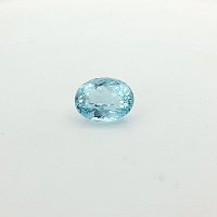 6.28 ct Oval Blue Natural Aquamarine