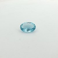 3.89 ct Oval Blue Natural Aquamarine