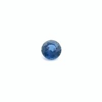 0.62 ct Round Blue Natural Sapphire