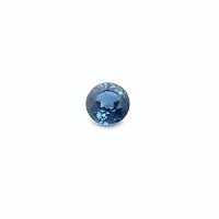 0.71 ct Round Blue Natural Sapphire
