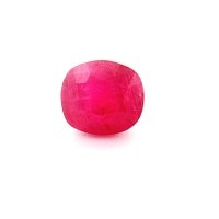 4.34 ct Cushion Red Natural Ruby