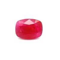 6.53 ct Cushion Red Natural Ruby