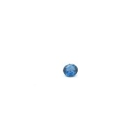 0.58 ct Round Blue Natural Sapphire