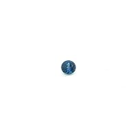 0.73 ct Round Blue Natural Sapphire
