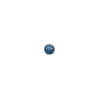 0.57 ct Round Blue Natural Sapphire