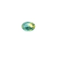0.61 ct Oval Green Natural Sapphire