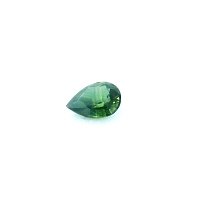 0.80 ct Pear Green Natural Sapphire