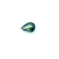 0.54 ct Pear Green Natural Sapphire