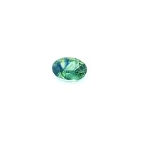 0.70 ct Oval Green Natural Sapphire