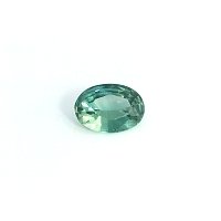 0.54 ct Oval Green Natural Sapphire