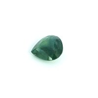 0.87 ct Pear Green Natural Sapphire