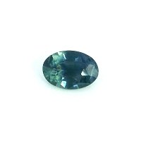 0.69 ct Oval Blue Natural Sapphire