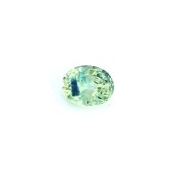 0.64 ct Oval Green Natural Sapphire