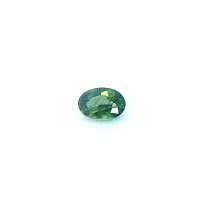 0.63 ct Oval Green Natural Sapphire