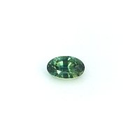0.44 ct Oval Green Natural Sapphire