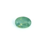 0.91 ct Oval Green Natural Sapphire