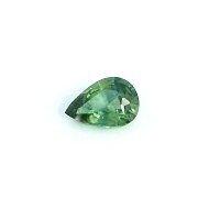 0.62 ct Pear Green Natural Sapphire