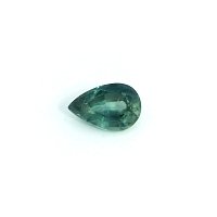 0.61 ct Pear Green Natural Sapphire