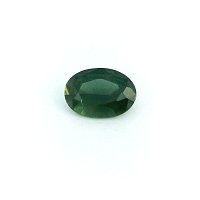 0.79 ct Oval Green Natural Sapphire