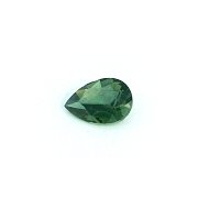 0.53 ct Pear Green Natural Sapphire
