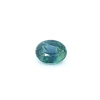 1.18 ct Oval Green Natural Sapphire