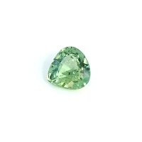 1.11 ct Pear Green Natural Sapphire