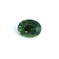 2.04 ct Oval Green Natural Sapphire