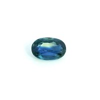 1.05 ct Oval Green Natural Sapphire