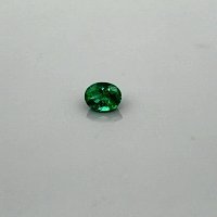 0.64 ct Oval Green Natural Emerald
