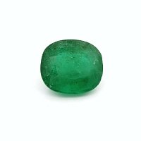 5.77 ct Cushion Green Natural Emerald