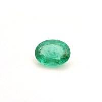 1.60 ct Oval Green Natural Emerald