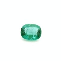 1.90 ct Cushion Green Natural Emerald