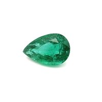 4.49 ct Pear Green Natural Emerald