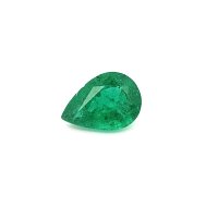2.02 ct Pear Green Natural Emerald