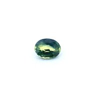 0.70 ct Oval Green Natural Sapphire