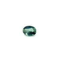 0.46 ct Oval Green Natural Sapphire