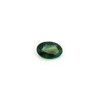 0.49 ct Oval Green Natural Sapphire