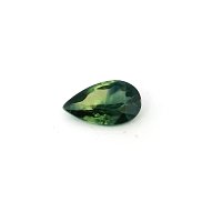 0.81 ct Pear Green Natural Sapphire