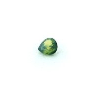 0.39 ct Pear Green Natural Sapphire