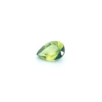 0.62 ct Pear Green Natural Sapphire