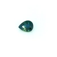 0.48 ct Pear Blue Natural Sapphire