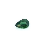 0.45 ct Pear Green Natural Sapphire