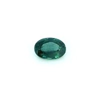 0.68 ct Oval Green Natural Sapphire