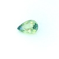 0.72 ct Pear Green Natural Sapphire