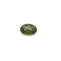 0.51 ct Oval Green Natural Sapphire