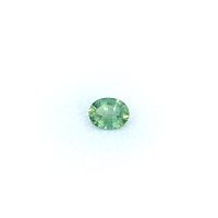 0.35 ct Oval Green Natural Sapphire