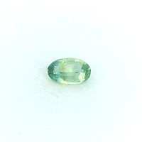 0.39 ct Oval Green Natural Sapphire